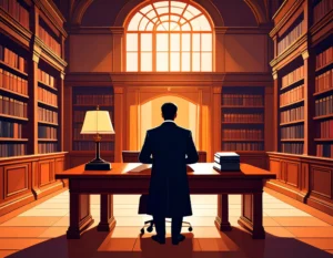 Hukuk büromuzun davalara ve müvekkil sorunlarına yaklaştığı derinlemesine analiz ve çözüm odaklı düşünce sürecini gösteren görsel.