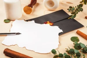 Mühürlü zarf ve dolmakalem ile hazırlanmış resmi dilekçe – ÜAK doçentlik başvurusuna itiraz süreci temsili görsel.