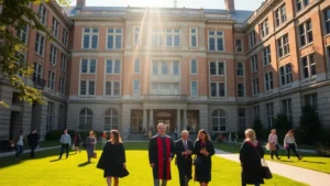 Ankara Üniversitesi kampüsünde akademik fırsatlar.